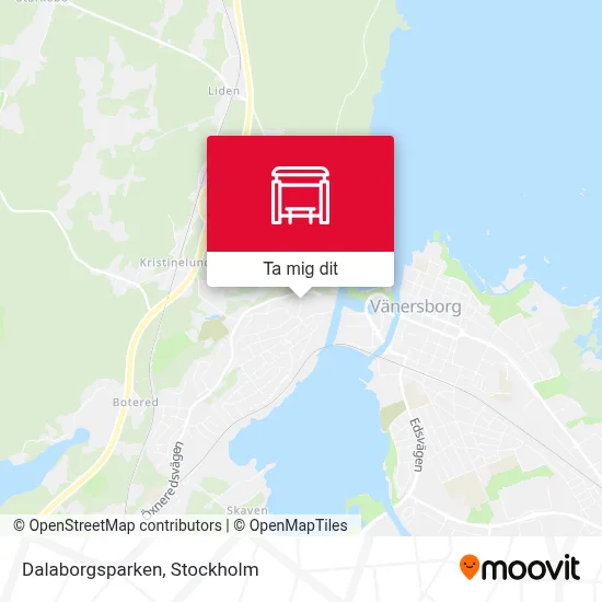 Dalaborgsparken karta