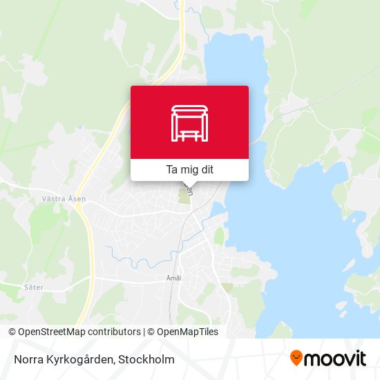 Norra Kyrkogården karta