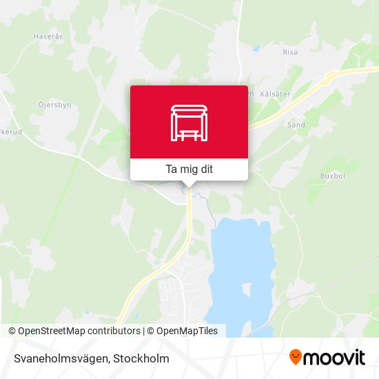 Svaneholmsvägen karta