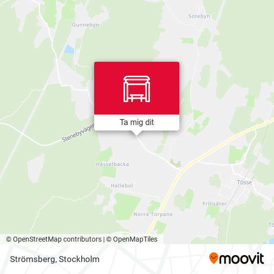 Strömsberg karta