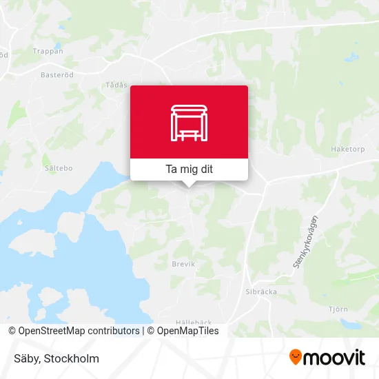 Säby karta