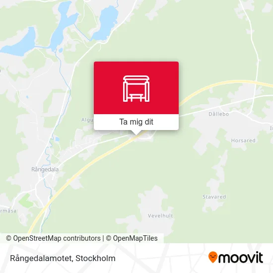 Rångedalamotet karta