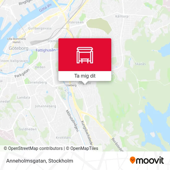 Anneholmsgatan karta