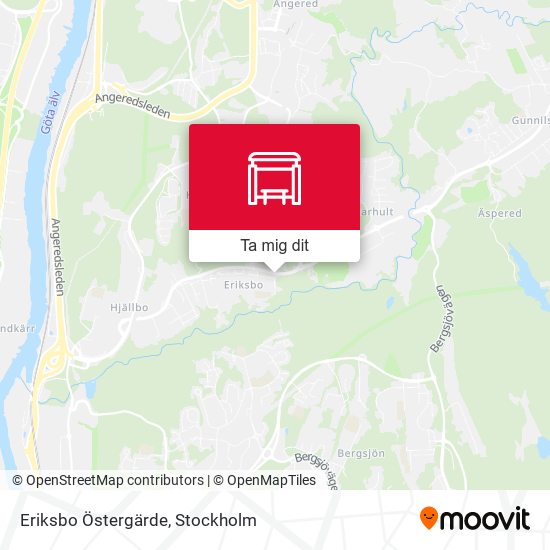Eriksbo Östergärde karta