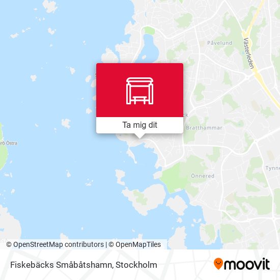 Fiskebäcks Småbåtshamn karta