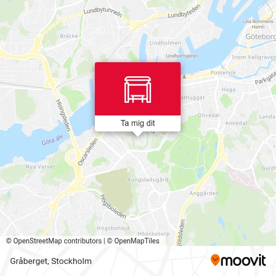 Gråberget karta
