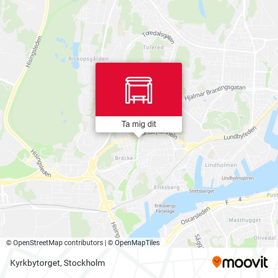 Kyrkbytorget karta