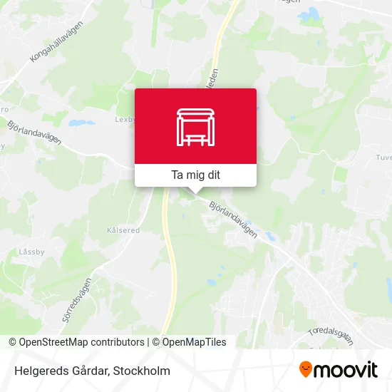 Helgereds Gårdar karta