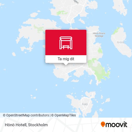 Hönö Hotell karta