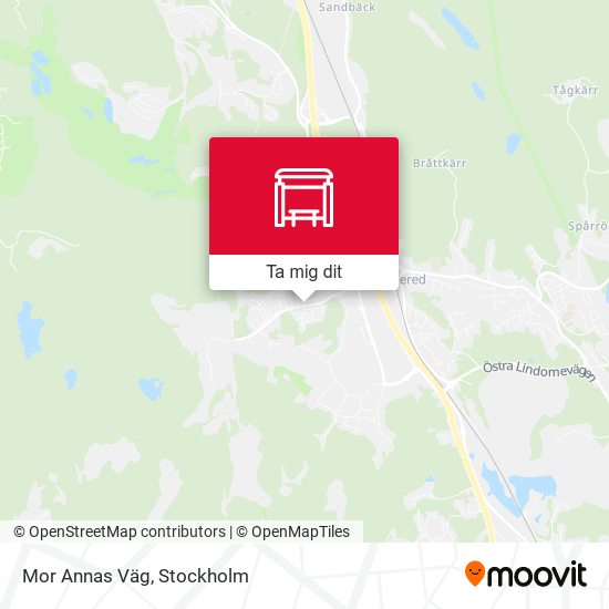 Mor Annas Väg karta