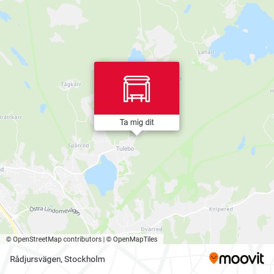 Rådjursvägen karta