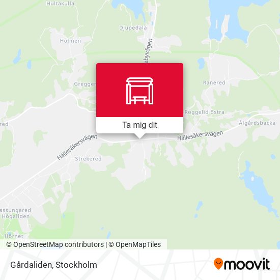 Gårdaliden karta