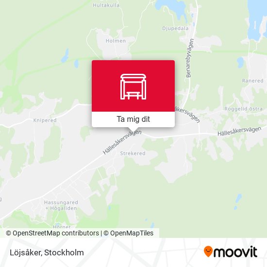 Löjsåker karta