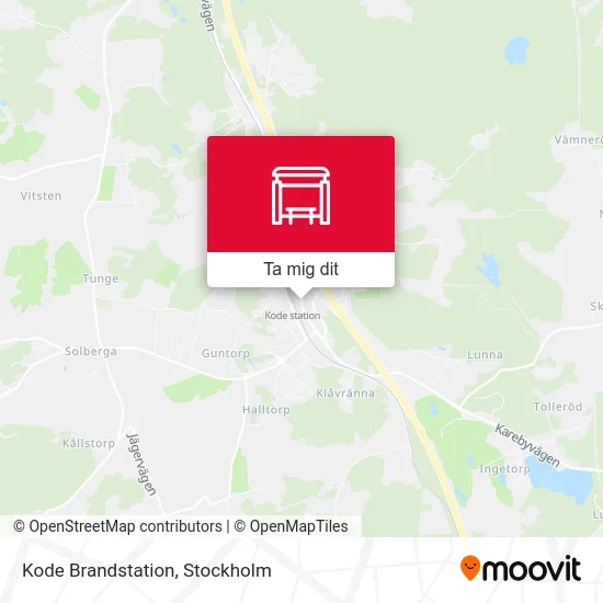 Kode Brandstation karta