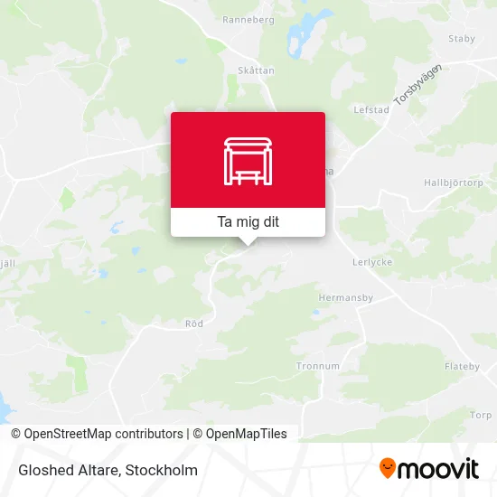 Gloshed Altare karta