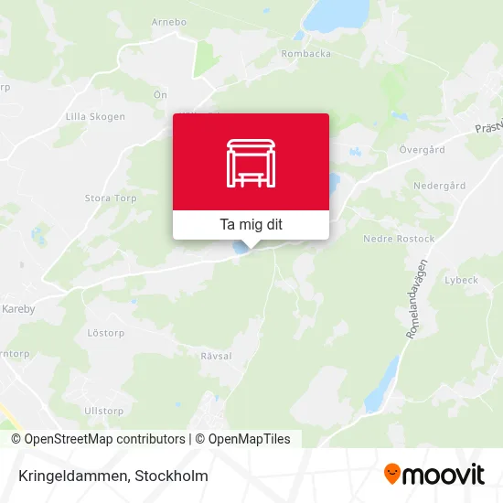 Kringeldammen karta