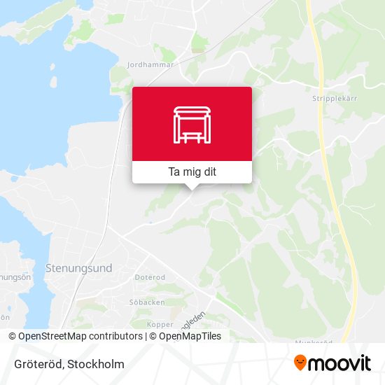 Gröteröd karta