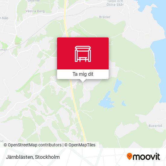 Järnblästen karta