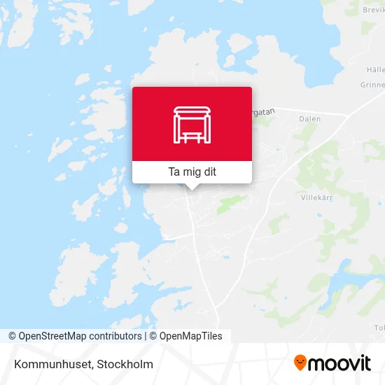 Kommunhuset karta