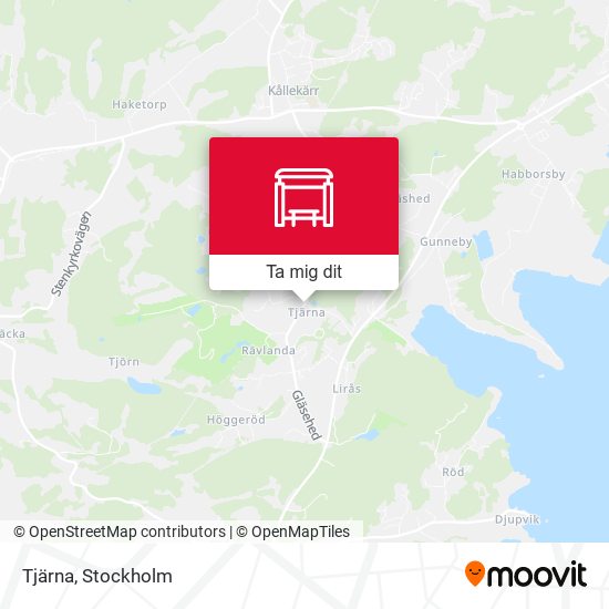 Tjärna karta