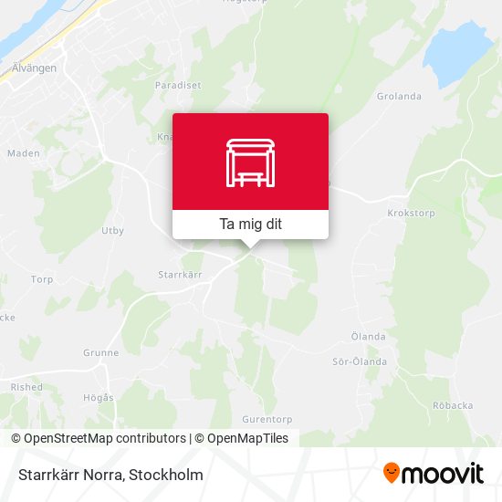 Starrkärr Norra karta