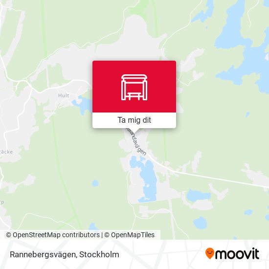 Rannebergsvägen karta
