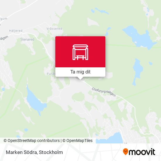 Marken Södra karta