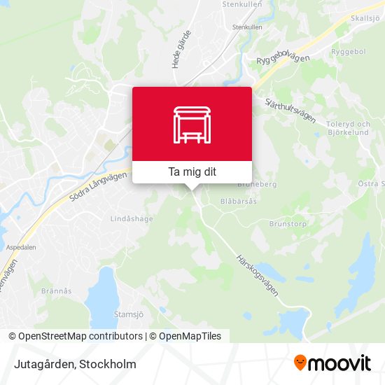 Jutagården karta