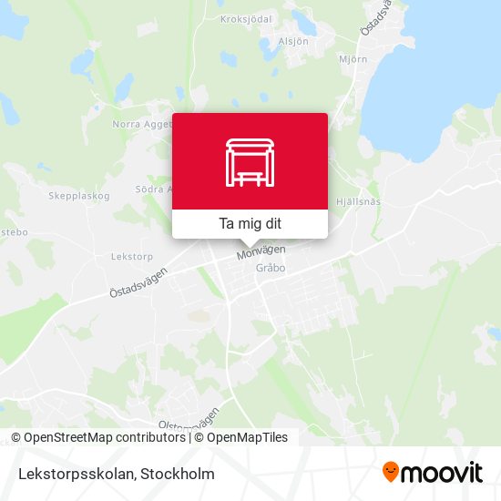 Lekstorpsskolan karta