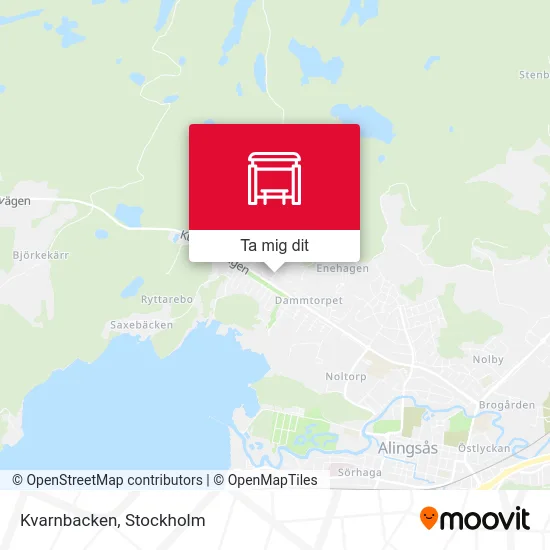 Kvarnbacken karta