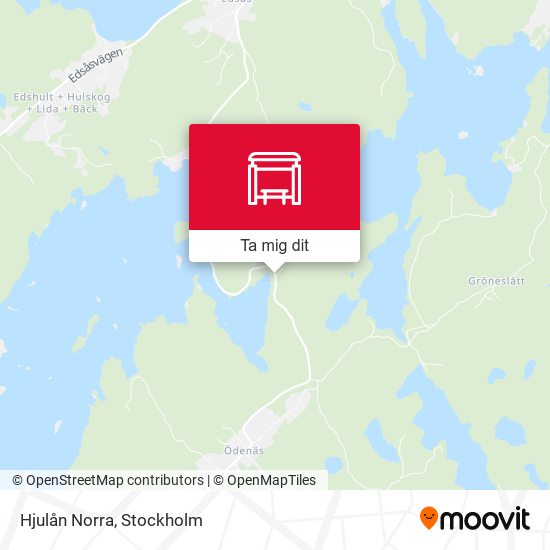 Hjulån Norra karta