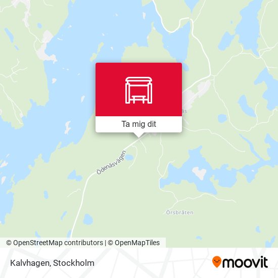 Kalvhagen karta