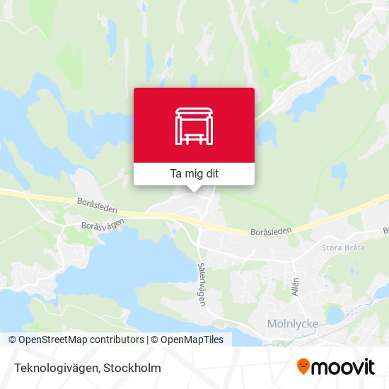 Teknologivägen karta