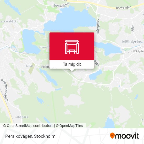 Persikovägen karta