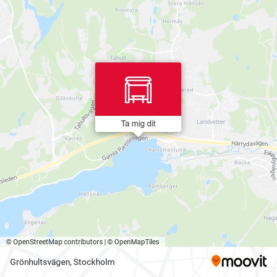 Grönhultsvägen karta
