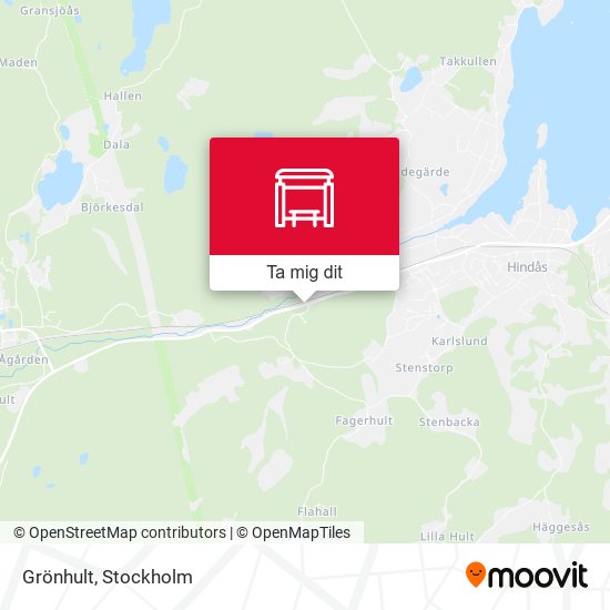 Grönhult karta