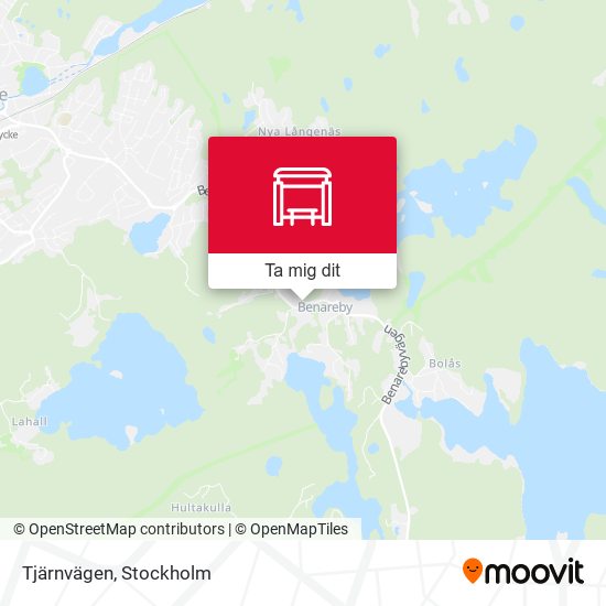 Tjärnvägen karta