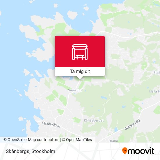 Skånbergs karta