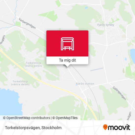 Torkelstorpsvägen karta