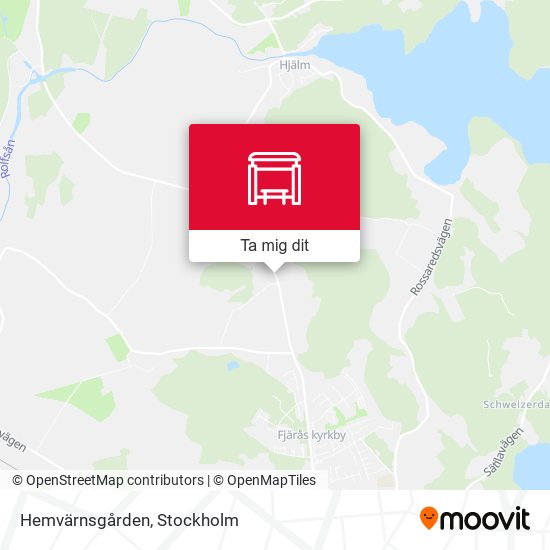 Hemvärnsgården karta