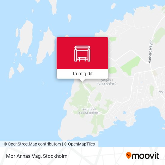 Mor Annas Väg karta
