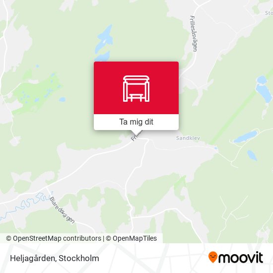Heljagården karta