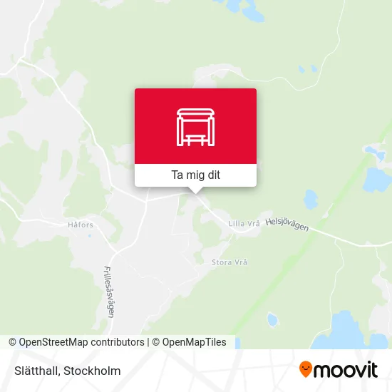 Slätthall karta