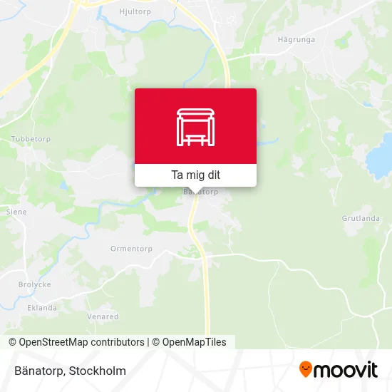 Bänatorp karta