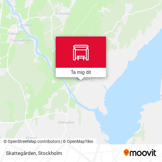 Skattegården karta