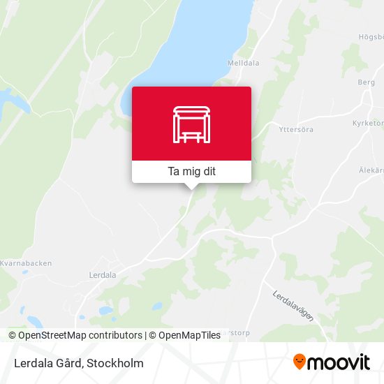Lerdala Gård karta