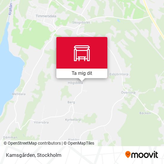 Kamsgården karta