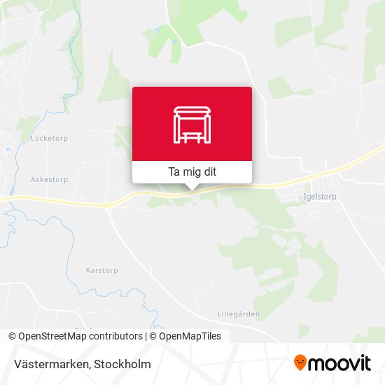 Västermarken karta
