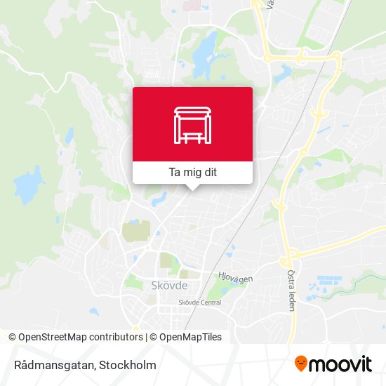 Rådmansgatan karta