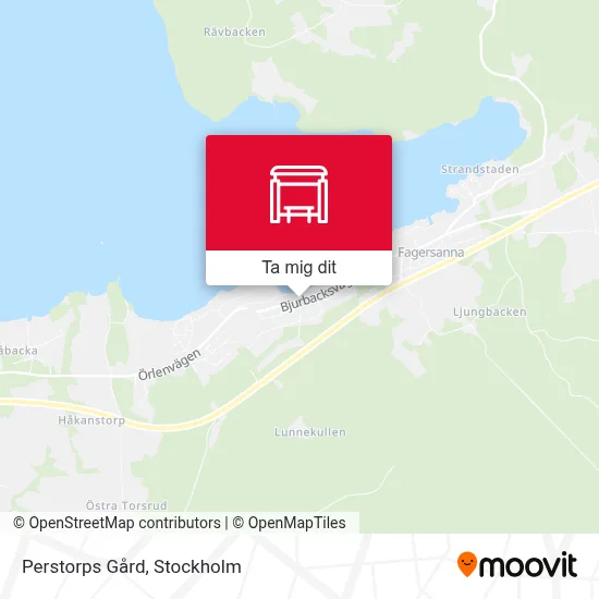 Perstorps Gård karta